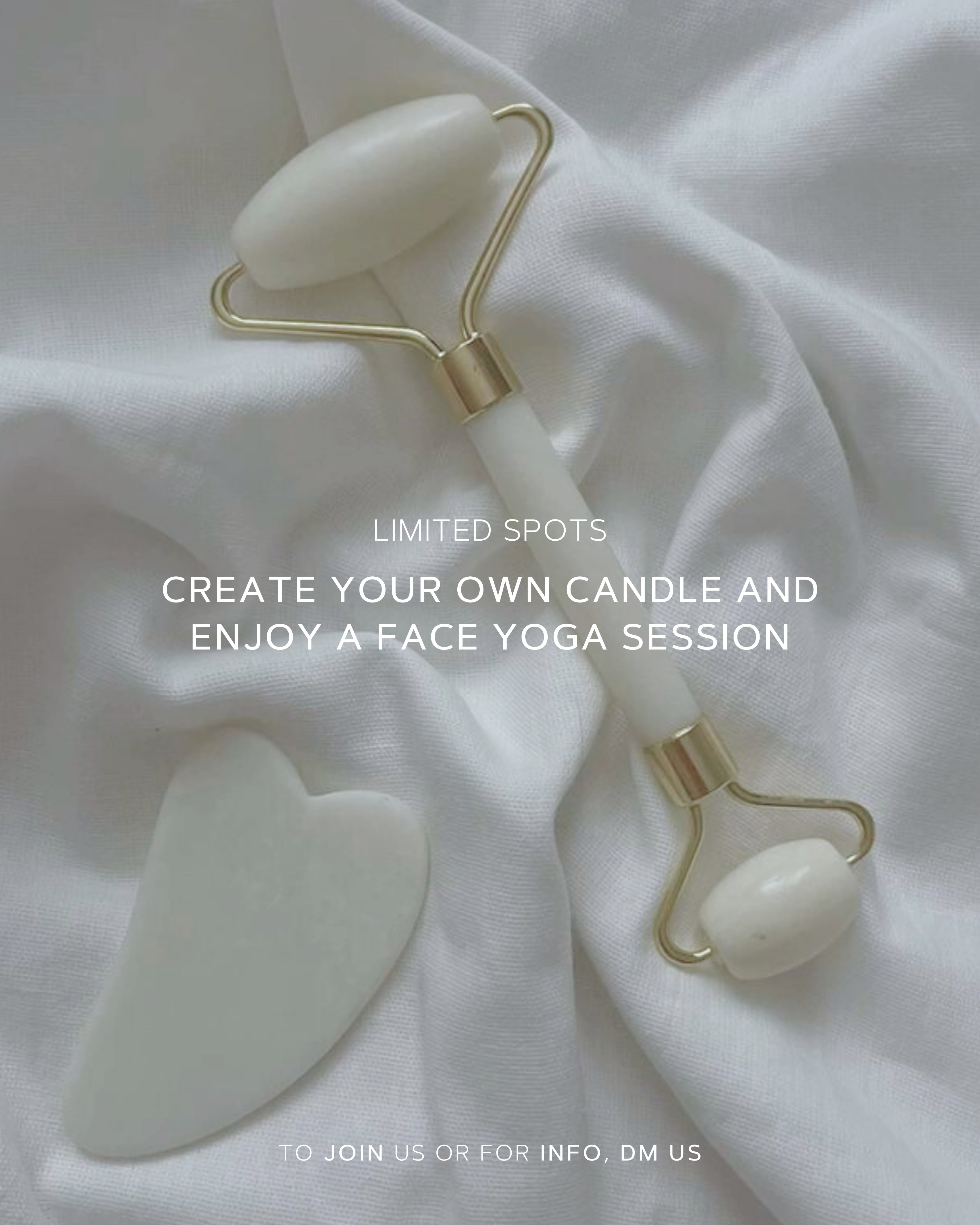 Create your candle, face yoga & aperitivo, May 13th